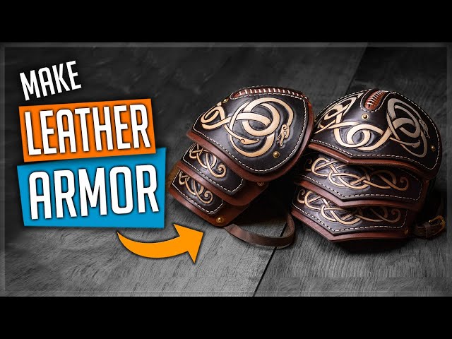 Master The Art Of Crafting Leather Shoulder Armor - Spaulders & Pauldrons Tutorial