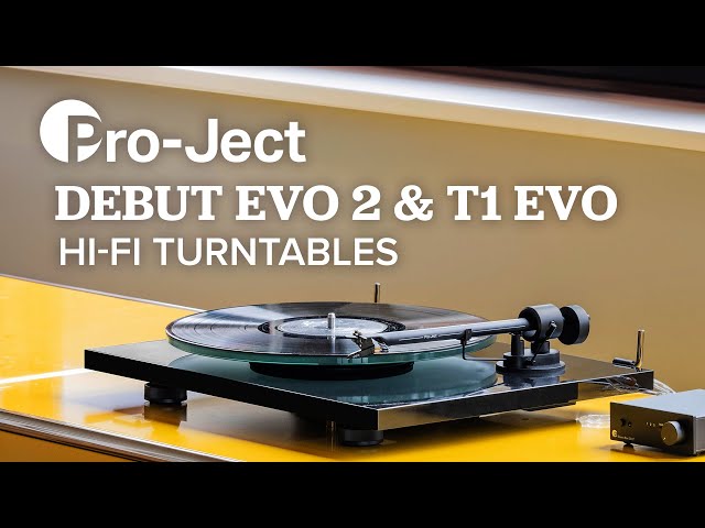 NEW Pro-Ject Debut EVO 2 & T1 EVO Manual Belt Turntables | Full Overview & Buying Guide