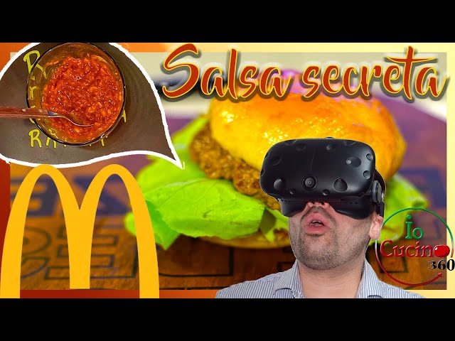 ♨🥸SALSA SECRETO DE MCDONALS?🍅 🍔EN 360º😜  | IoCucino360🍅