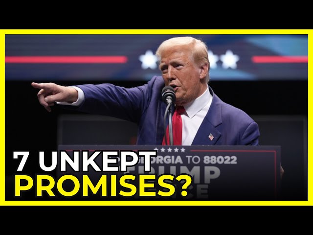 NEW POLL:  7 TRUMP PROMISES THAT STILL RESONATE IN THE USA!