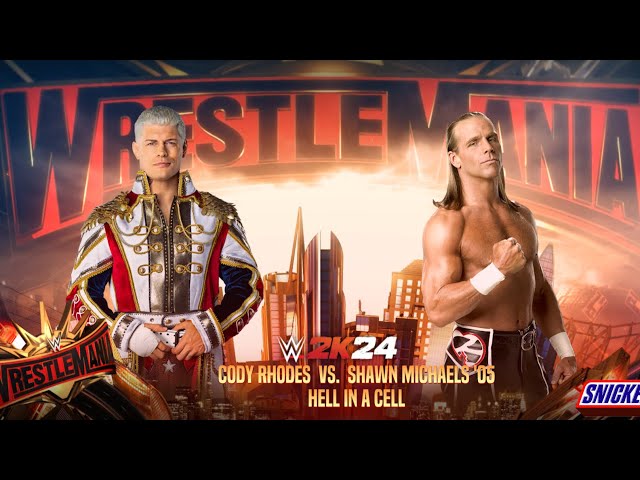 Cody Rhodes vs. Shawn Michaels: A hell in a cell Match 20 Years In The Making