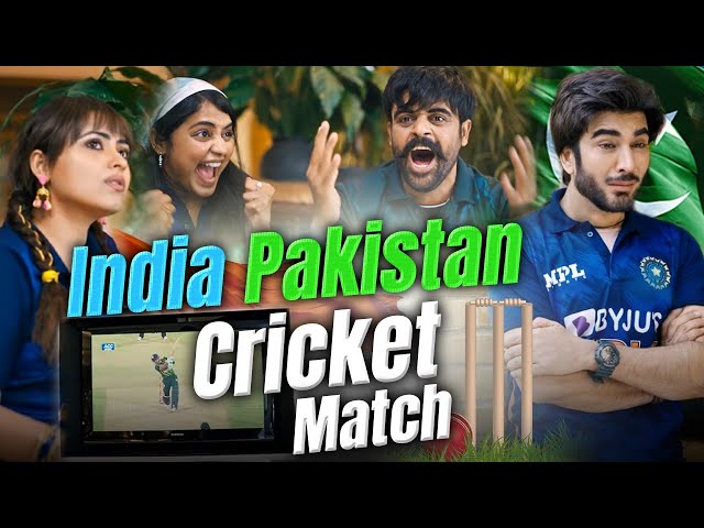 India Pakistan Cricket match | Comedy Scene