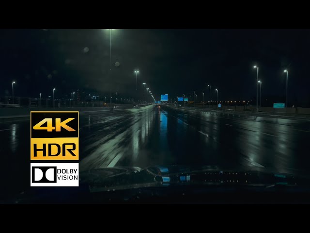 Driving in the Rain in #Dubai, #UAE - JAN 2022