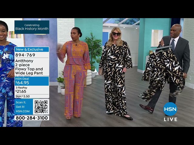 HSN | Antthony Design Original Fashions - Black History Month Celebration 02.08.2025 - 09 AM