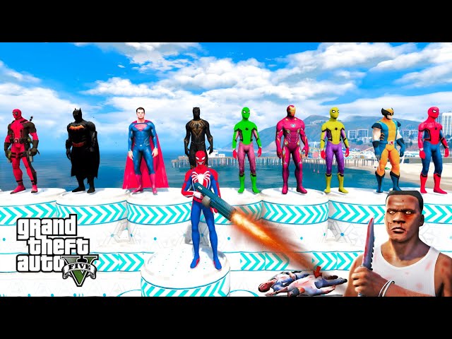 GTA 5 Epic Ragdolls | Spiderman and Super Heroes Minions Jumps/fails (Euphoria Physics)Episode -413