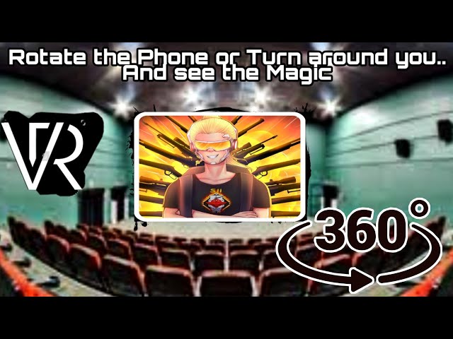 RUOK in VR 360° Video with Theatre effect / Tilt your phone & See the magic / Ruok Headshot Rain