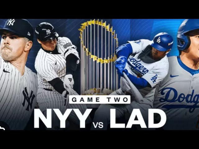 History Maker Baseball Pre-Play. Game 2. Yankees at the Dodgers