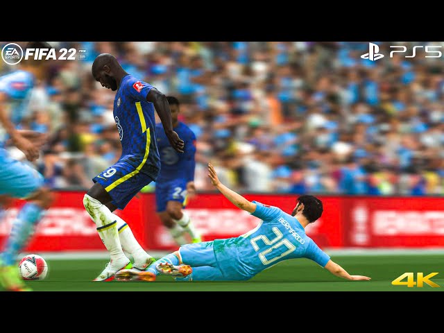 FIFA 22 - Chelsea Vs. Man City | FA Cup Final - PS5 4K Gameplay