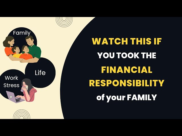 THIS VIDEO is for those who took the RESPONSIBILITY of the FAMILY ✉️