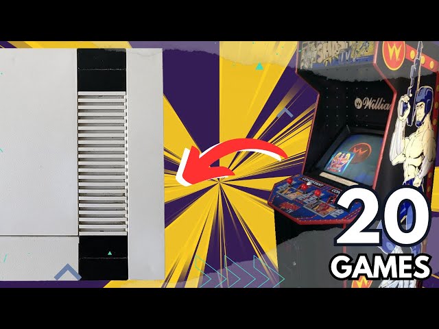 20 🔴 Nintendo NES games that came straight from the 🕹️ ARCADES | Some of the 🔝 BETTER PORTS EVER❓