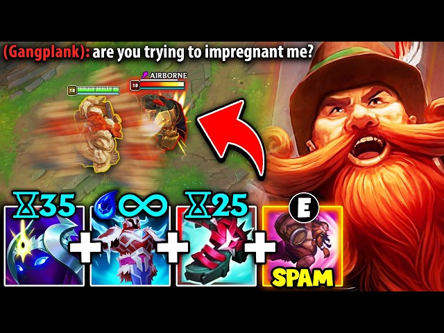 THE MOST ANNOYING BUILD IN ALL OF LEAGUE OF LEGENDS!! (IMPREGNATOR GRAGAS)