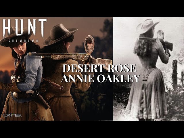 Hunt : Showdown 1896 -  Nova caçadora Desert Rose, referencia direta a Annie Oakley