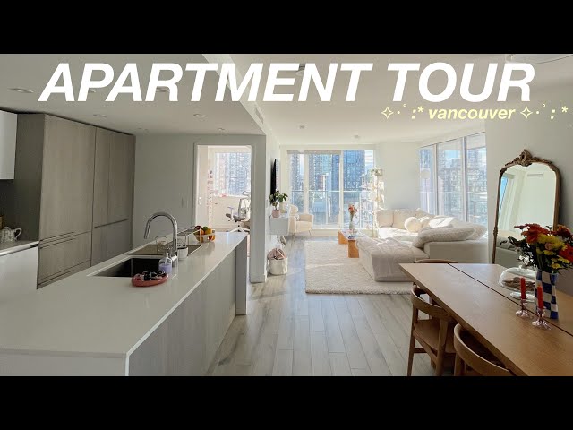 MY APARTMENT TOUR *fully furnished & pinterest inspired* 2022 | living in Downtown Vancouver at 21