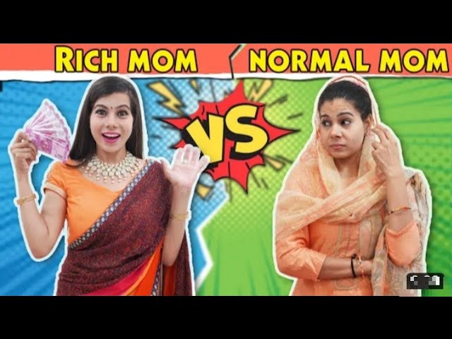 Rich Mom v/s Normal Mom Baklol Comedy Video