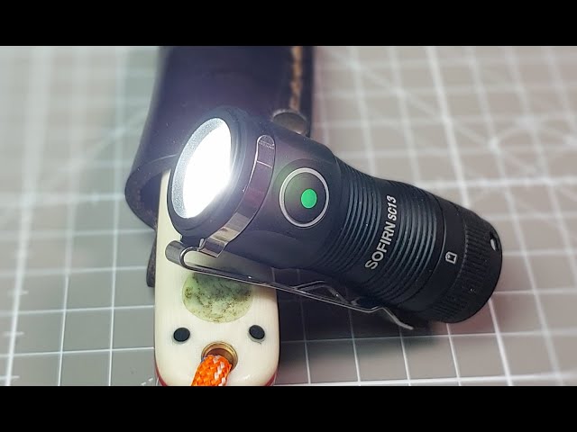 Sofirn SC13 - 1100 Lumen compact EDC flashlight with simple UI