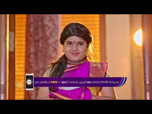 Ep - 374 | Oohalu Gusagusalade | Zee Telugu | Best Scene | Watch Full Ep on Zee5-Link in Description