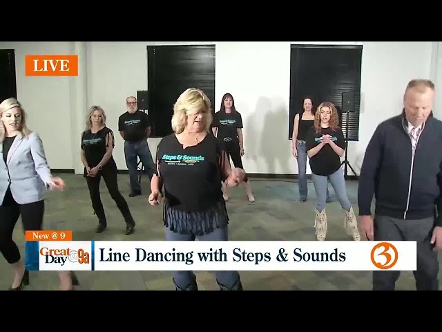 Line Dancing with Steps & Sounds