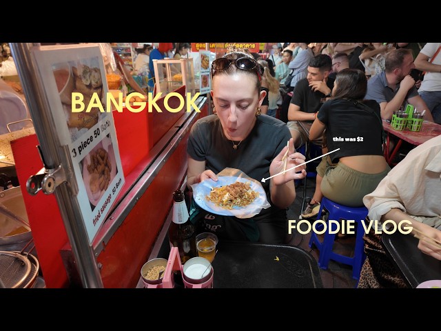 BANGKOK VLOG 🇹🇭 48 Hours Eating and Drinking Through Night Markets, Chinatown, and Khao San Road