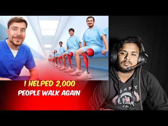 I Helped 2,000 People Walk Again Mr Breast | Reaction Video