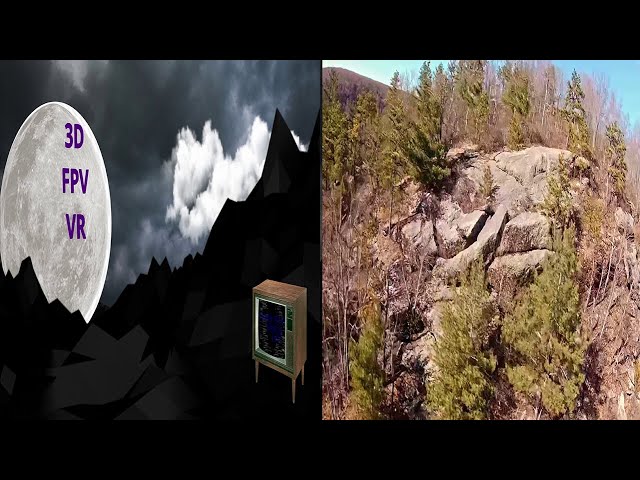 3D VR180 DEVIL'S PEAK- 3D VR FPV