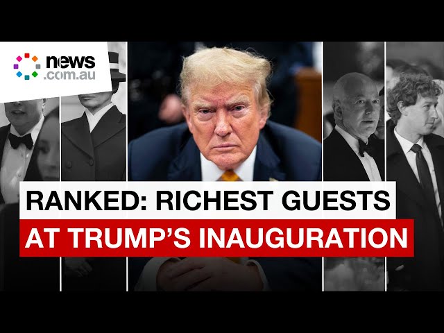 Trump inauguration guests’ staggering net worth revealed