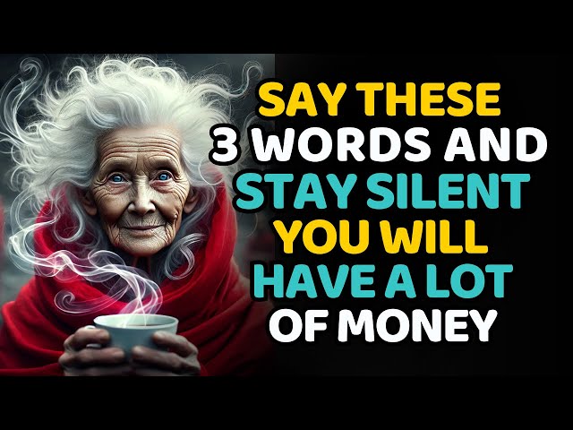 REPEAT THESE 3 WORDS IN SECRET AND IMMEDIATELY ATTRACT WEALTH | Buddhist Wisdom