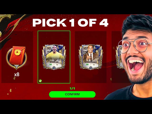 My Last RED PACKET Player Picks! FC MOBILE