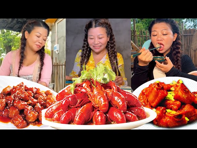 Beauty Challenge To Make Spicy Crayfish, Fresh And Tasty|Countryside|Enjoyment