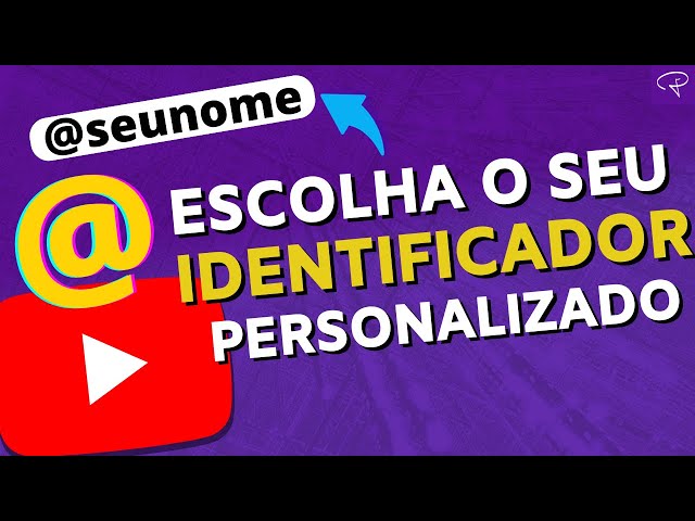 [YOUTUBE] Como alterar Identificador do canal Novo identificador URL Personalizada NOVIDADES