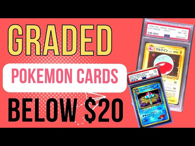 GRADED POKEMON CARDS BELOW $20