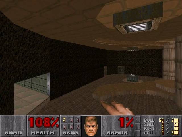 Doom II level 1, Entryway: Secrets and Items