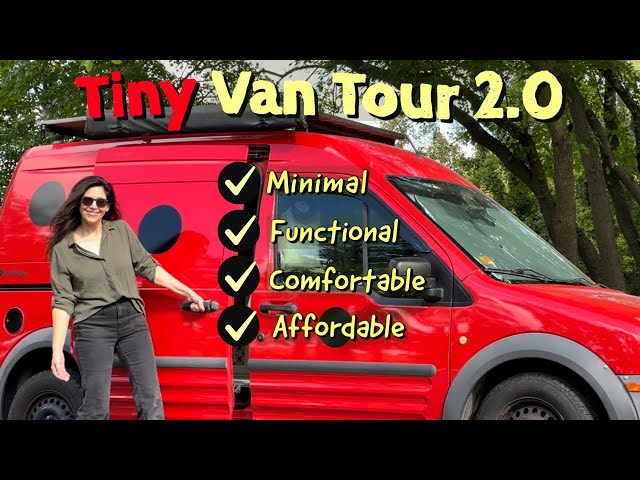 Van Tour | Amazing DIY Van Conversion--Minimal, Functional, Affordable, Comfortable