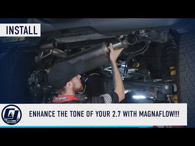 Installing MagnaFlow 2.7L Axle-Back Exhaust on 2021+ Ford Bronco