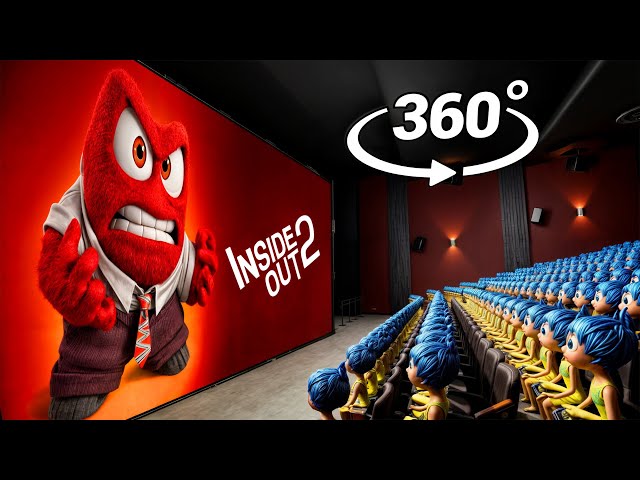 Inside Out 2 360° - CINEMA HALL | 4K VR 360 Video