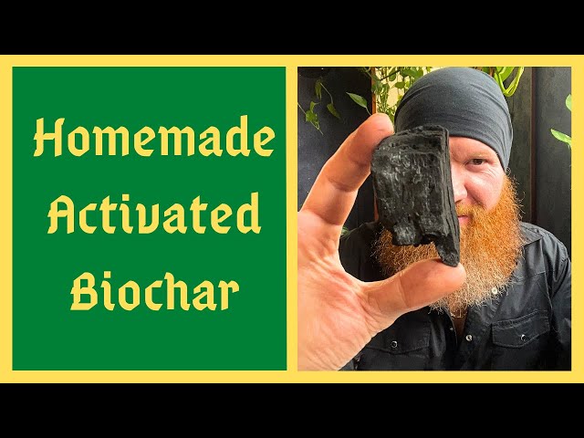 Enrich Your Soil For A Thousand Years With Activated Biochar - Turn Regular Charcoal Into Biochar