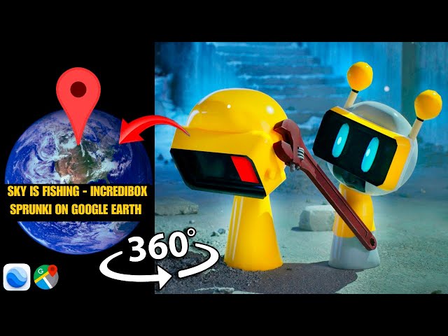 360° VR Fun Bot & Garnold Having Fun - Incredibox Sprunki on Google Earth!