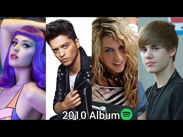 Top 20 Most Streamed Album Of 2010 On Spotify