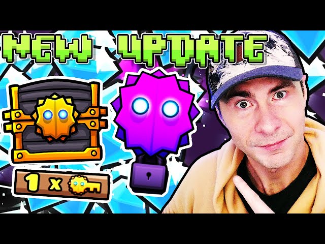 Geometry Dash NEW UPDATE -  GOLD KEYS, NEW Wraith Vault Codes, Events and MORE!