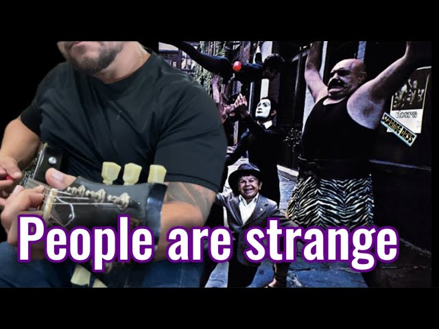 Como tocar People are strange - guitarra - The Doors - tutorial