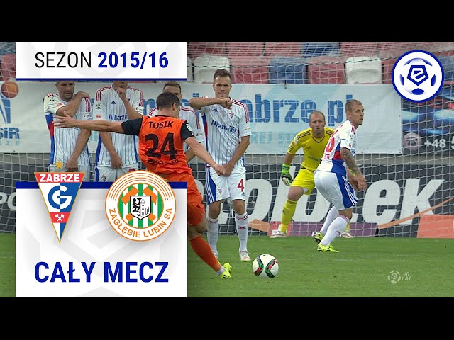 (2/2) Górnik Zabrze - Zagłębie Lubin | CAŁY MECZ | Ekstraklasa 2015/16 | 6. Kolejka