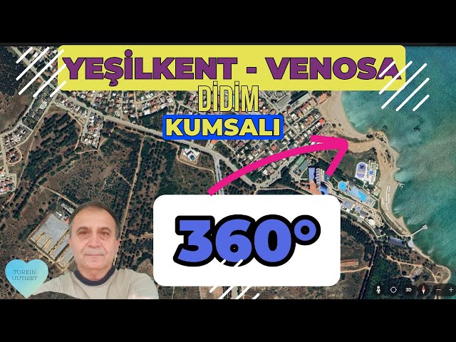 Yeşilkent - Venosa plajı Didim 360° video | Turkin Uutiset ᴴᴰ