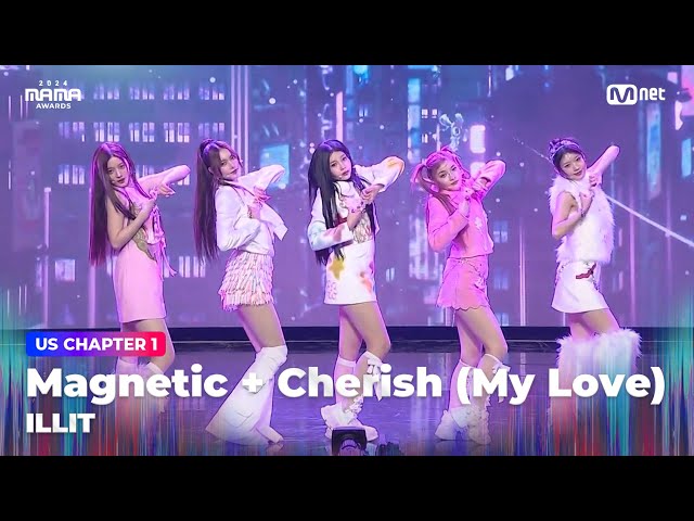 [#2024MAMA] ILLIT - Magnetic + Cherish (My Love) | Mnet 241122