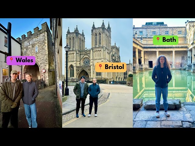 Explore Wales, Bristol and Bath with Me! #travelvlog 💗 [England Diaries ep.2]