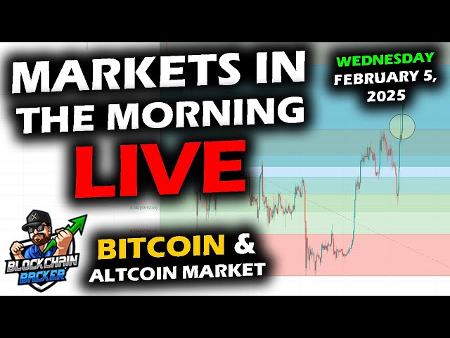 MARKETS in the MORNING, 2/5/2025, Bitcoin $98,600, XRP $2.54, DXY 107, Gold 2,862