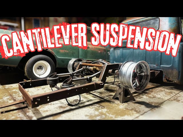 Transforming a Chevy Apache with a Cantilever Air Bag Suspension!!