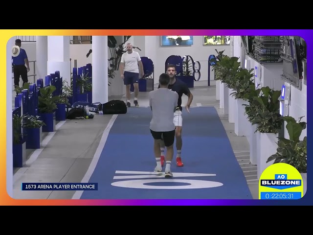 Grigor Dimitrov - AO25 Warm-up