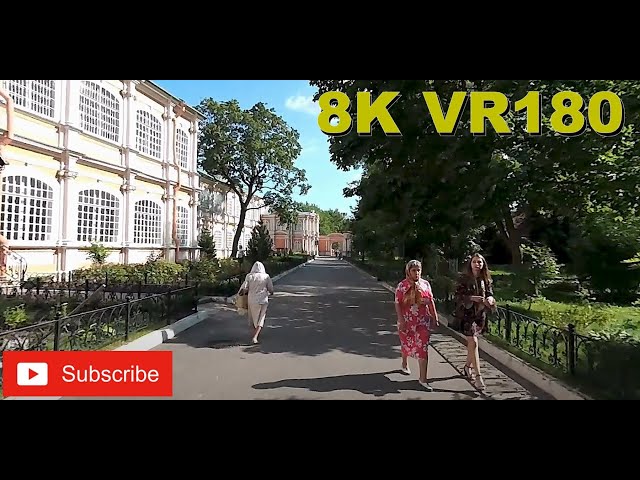 8K VR180 3D Russia St Petersburg Alexander Nevsky Lavr Monestary (Travel videos, ASMR/Music 4K/8K)