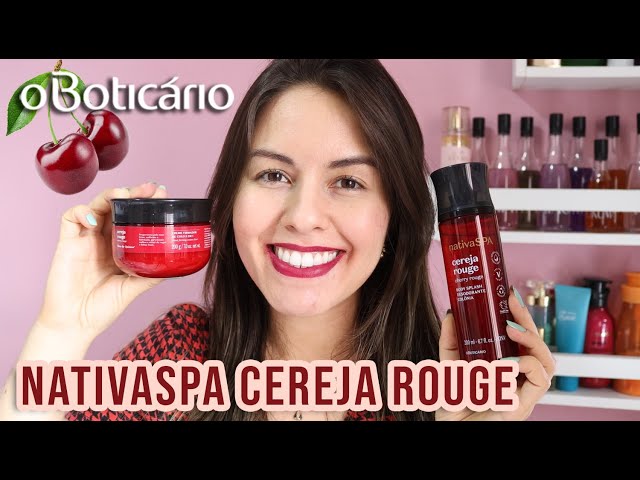 BODY SPLASH NATIVASPA CEREJA ROUGE 🥰🍒 NOTAS + DESEMPENHO + COMBINAÇÕES