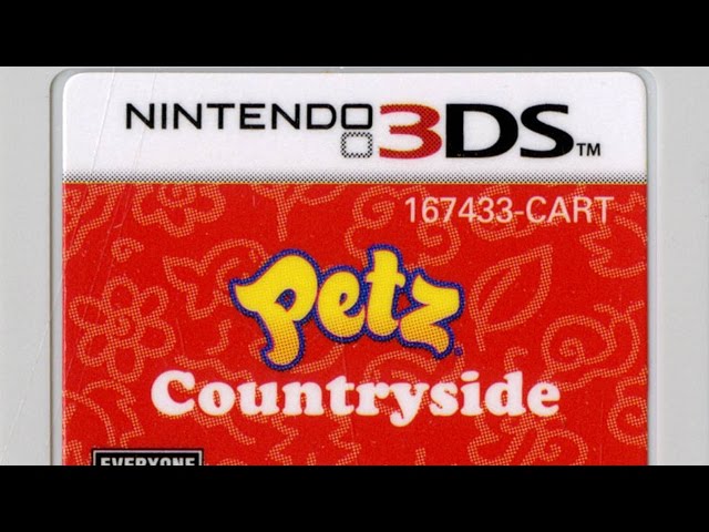 CGR Undertow - PETZ COUNTRYSIDE review for Nintendo 3DS