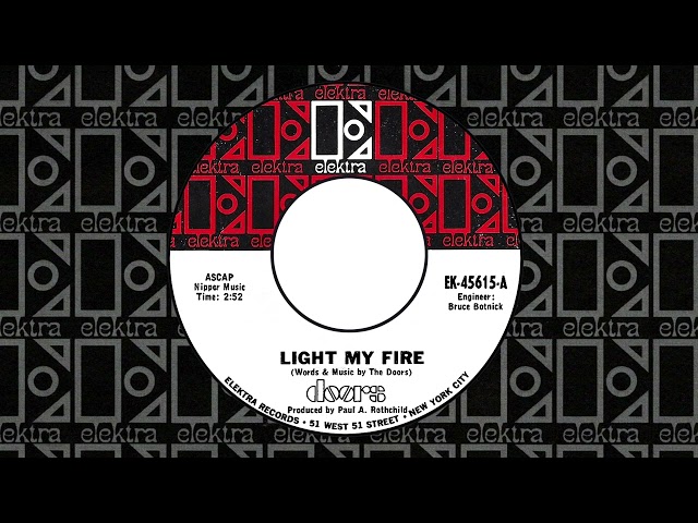 The Doors - "Light My Fire" (Restored Stereo Single)